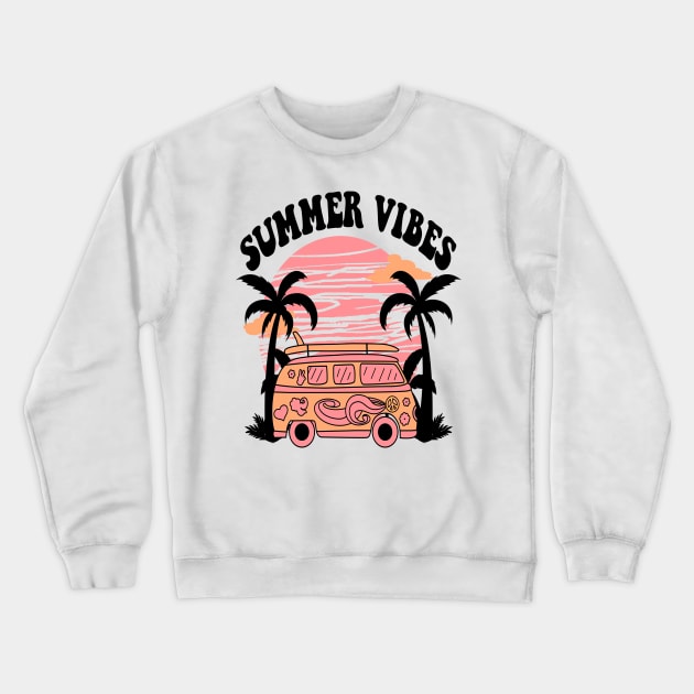 Summer Vibes 2022 Crewneck Sweatshirt by studio.artslap